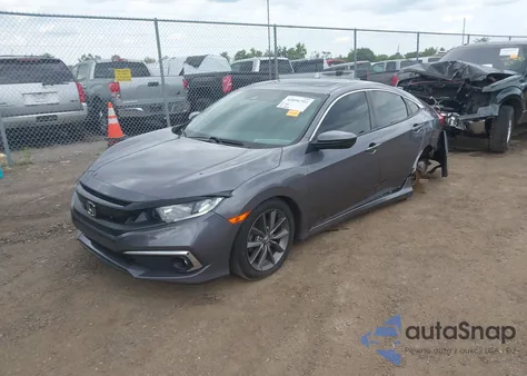 2021 Honda Civic Ex z USA, uszkodzony, nr VIN 19XFC1F30ME006760